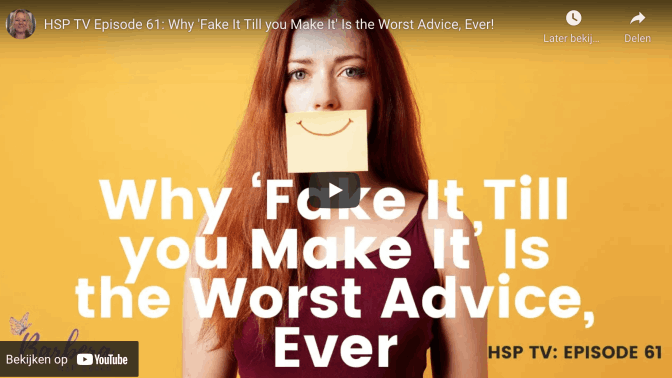 Why 'Fake It Till you Make It' Is the Worst Advice, Ever!