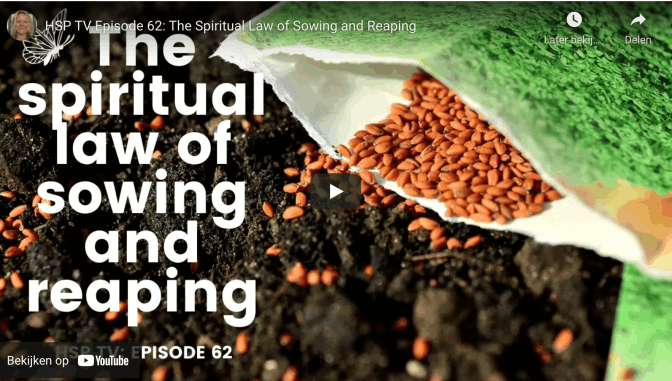 The Spiritual Law of Sowing and Reaping