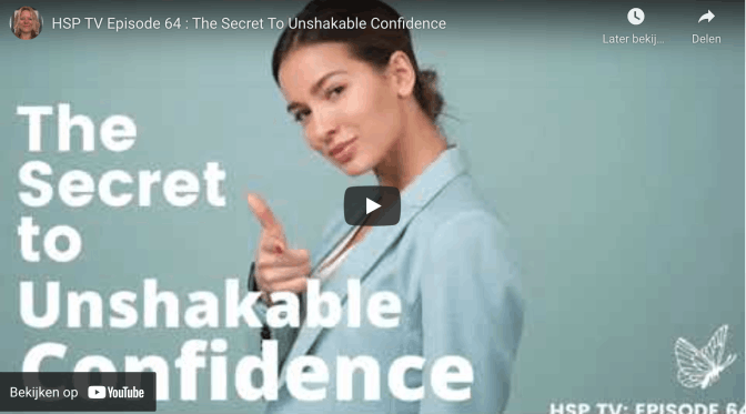 The Secret To Unshakable Confidence
